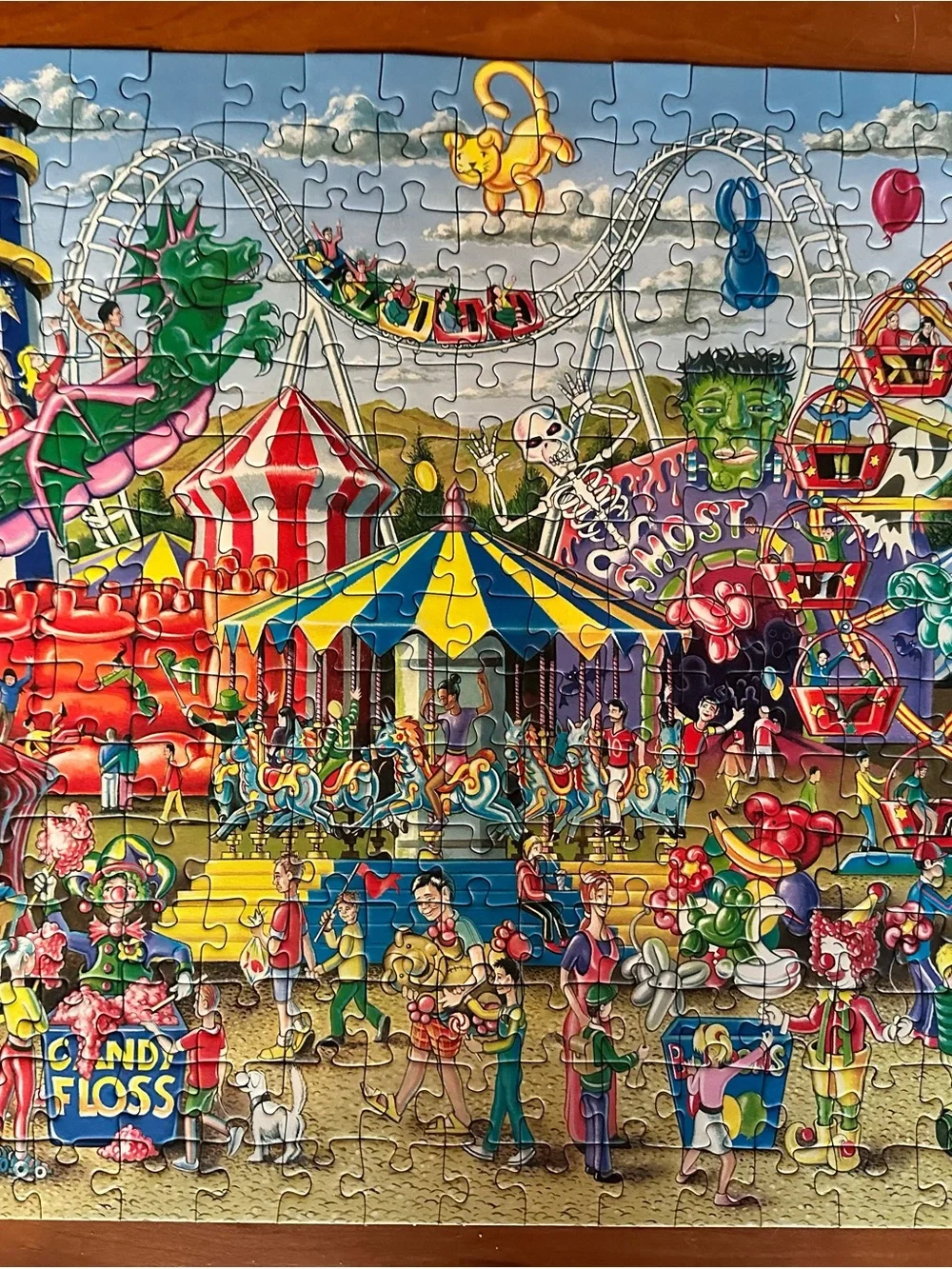 Ravensburger Red & Multicolor Kids Puzzle Duo - Firehouse and Carnival Scenes